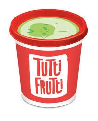 Pâte à modeler Tutti Frutti - Pomme verte - 250g | Pâte à modeler