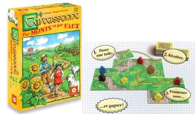 Carcassonne - Par Monts Et Par Vaux | Jeux de stratégie