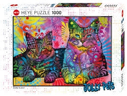 Casse-tête 1000  - Jolly Pets - Devoted 2 cats | Casse-têtes