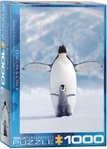 Casse-tête 1000 - pingouin & poussin | Casse-têtes