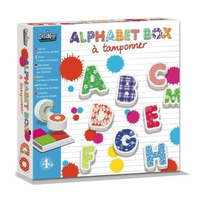 Crealign - Alphabet a tamponner | Bricolage divers