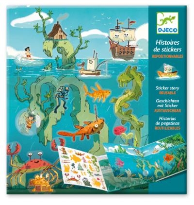 Histoires de stickers - Les aventures en mer | 