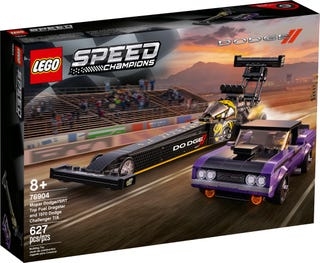 LEGO : Speed champions  - Mopar Dodge//SRT Top Fuel Dragster et 1970 Dodge Challenger T/A | LEGO®