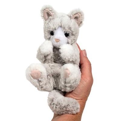 Peluche - Petit chat gris | Peluche et marionnette