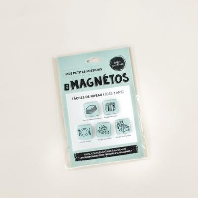 Les Magnétos Petites missions - Tâches de niveau 1 (Dès 3 ans) | Les belles combines