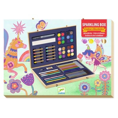 Les couleurs des grands - Boîte de couleur pétillante | Crayons, feutres et peinture
