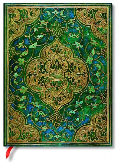 Cahier ligné- Turquoise chronicles (couverture souple) | Papeterie fine