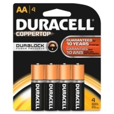 Piles CopperTop® "AA" de Duracell® | Piles, lampes de poche, loupe