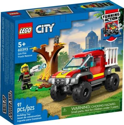 LEGO : City- Le camion de pompiers de secours tout terrain | LEGO®