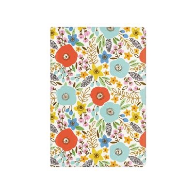 Cahier de notes - Fleurs colorées | Papeterie fine