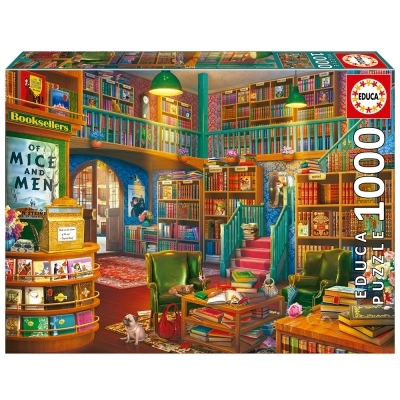 Casse-tête 1000 - Merveilleuse librairie | Casse-têtes