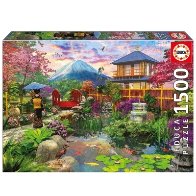 Casse-tête 1500 pièces - Jardin japonais | Casse-têtes