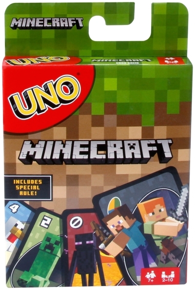 UNO - Minecraft | Jeux de cartes et de dés classiques