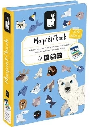 Magnéti'book - Animaux polaire | Jeux magnétiques