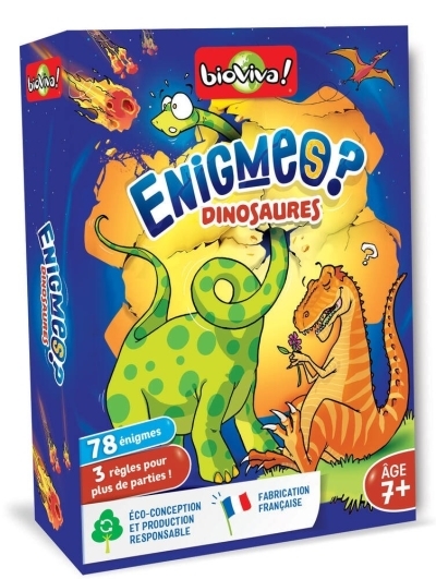 Enigmes / Dinosaures  | Jeux éducatifs