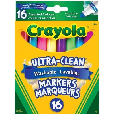 Feutres crayola 16pc | Crayons de couleur, feutres  et craies