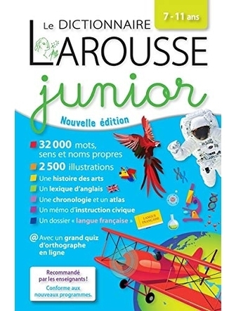 Dictionnaire Larousse junior, 7-11 ans (Le) | 