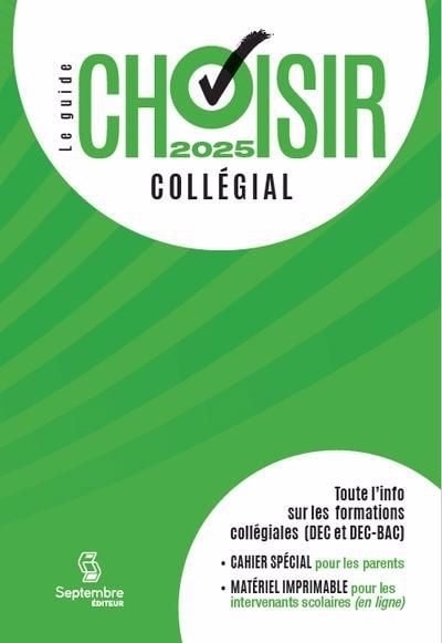 Guide Choisir - Collégial 2025 | 