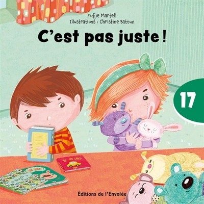 C'est parti, je lis ! T.17 - C'est pas juste ! | Martell, Fidjie (Auteur) | Battuz, Christine (Illustrateur)